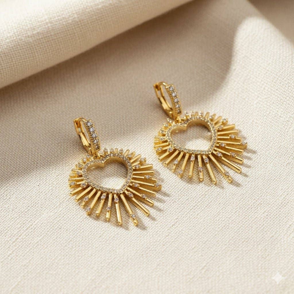 Sacred Heart - earrings