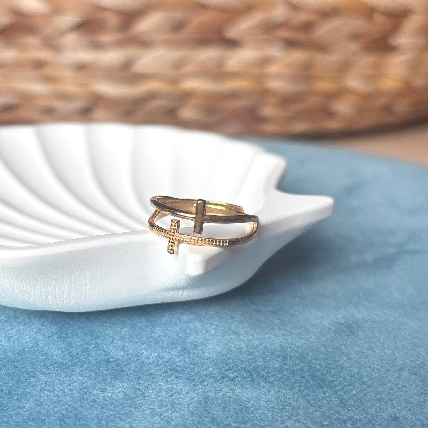 Cross Duo - Ring