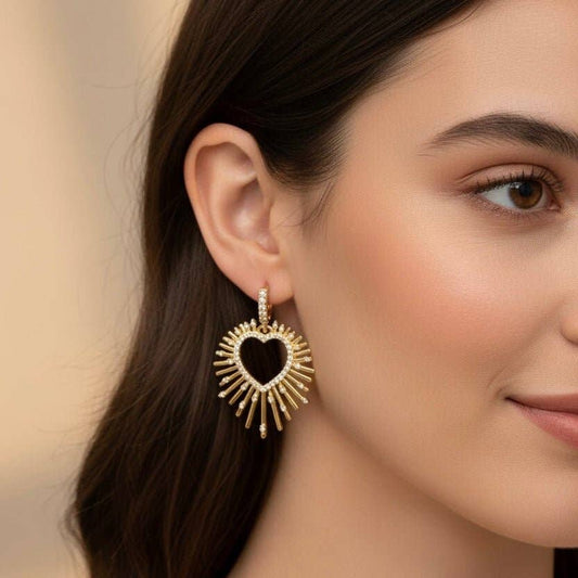 Sacred Heart - earrings