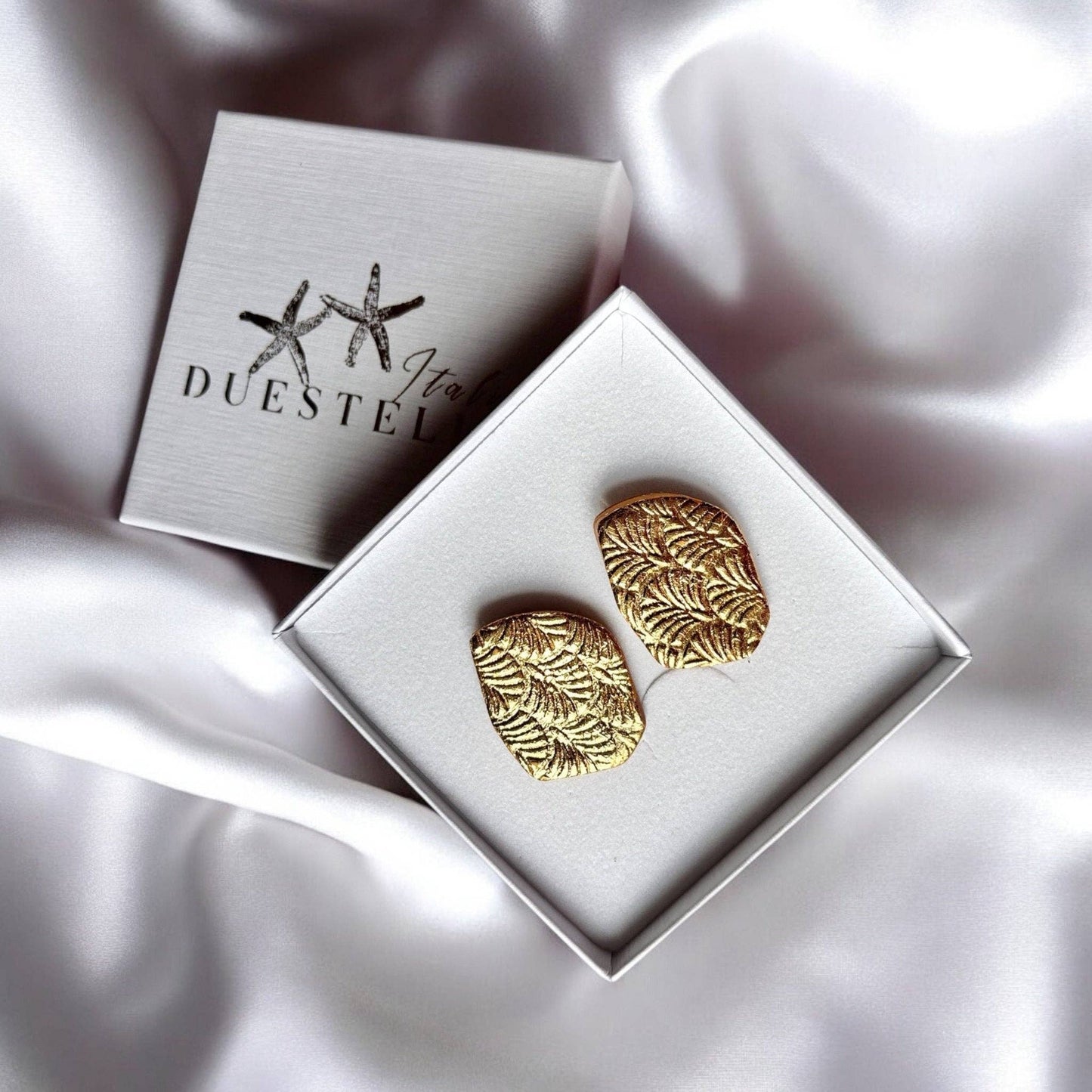 Elemental Gold - Contemporary Gold Earrings