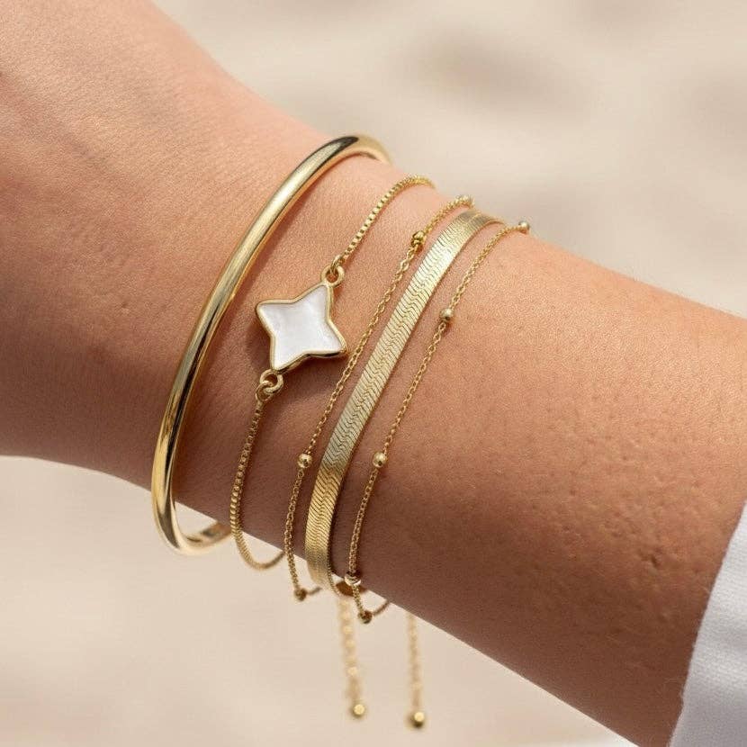 VELIA - Gold-Plated Bracelet With Star